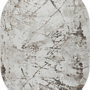 38894A OVAL BROWN FLS / BEIGE FL Olimpos