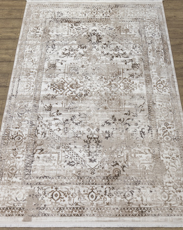 Ковер российский 20107-25126 Премиум (Полиэстер, бежевый)