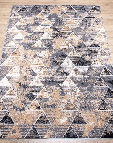 Ковер российский 15750 БелКа Лайла де Люкс (Полипропилен, бежевый, серый)