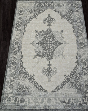 Ковер российский F265 CUBA (Полиэстер, серый)