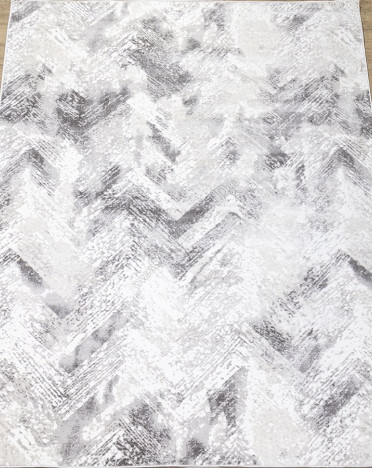 Ковер российский 22104-25354 Визион (PP Heatset Высокоплотный, серый)