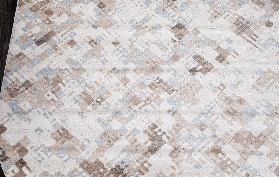 Российский ковер D958 - CREAM - Овал - коллекция MIRANDA