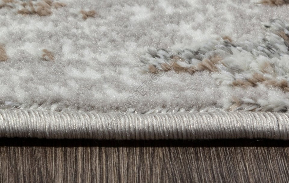 Ковер 06735B - CREAM HB / GREY - Овал - коллекция PARADIZE
