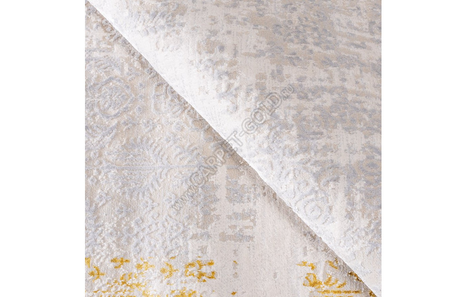 КОВРЫ ДИЗАЙН F591AS ЦВЕТ BEIGE / GOLD