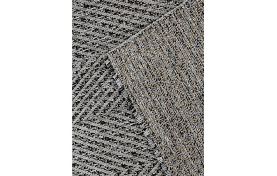Ковер S156 - DARK GRAY - Дорожка - коллекция KAIR