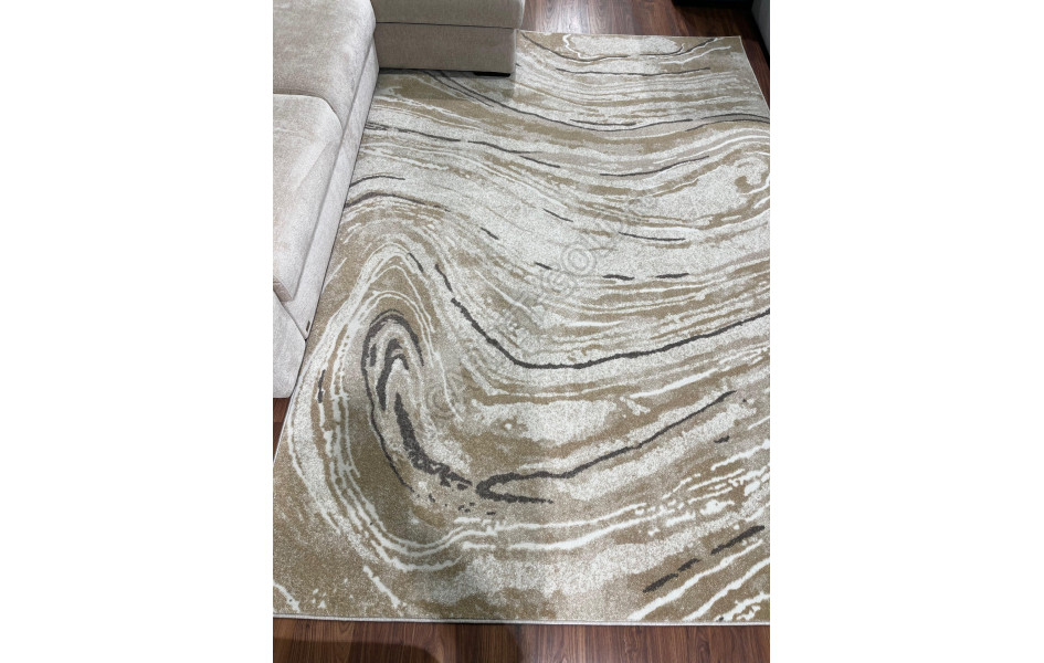 Ковер комнатный AC35 - BEIGE На пол Nika